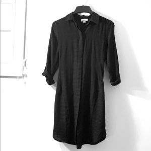 Black Calvin Klein Dress with pockets